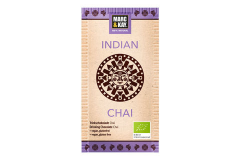 Marc & Kay Bio Trinkschokolade Chai - Indian Chai - Tassenportion - 10 Stück