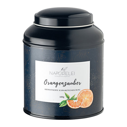 Orangenzauber - aromatisierte Schwarzteemischung - 100g - Black Edition