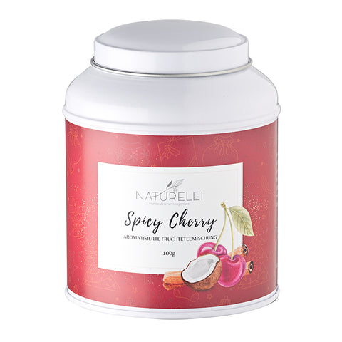 Spicy Cherry - aromatisierte Früchteteemischung - 100g - White Edition