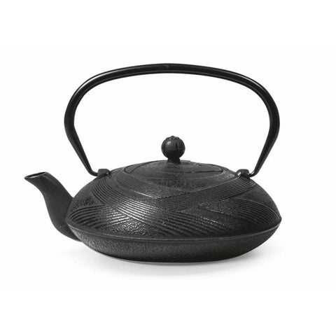 Teekanne "Shixin", schwarz, Gusseisen mit Edelstahlfilter - 1100ml